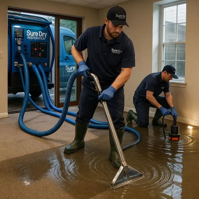 Water Extraction and Removal process in La Homa, TX